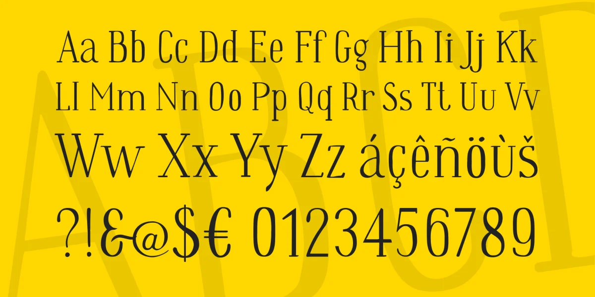 Wes Font preview 4