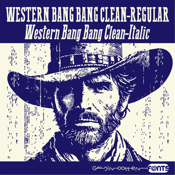 Western Bang Bang Font Family