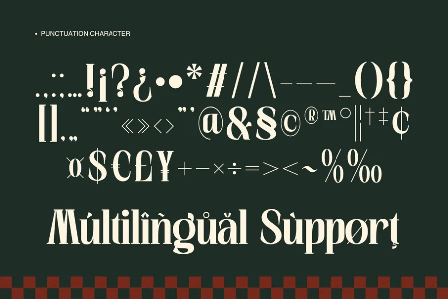 Westford Modern Demo Font preview 10