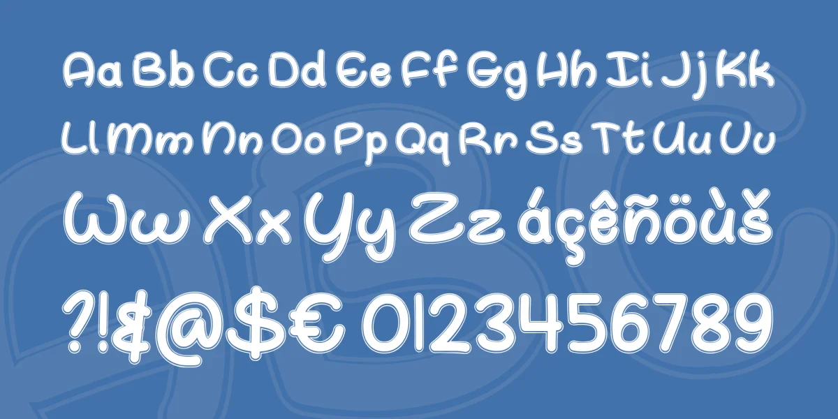 Whale I Tried Font preview 2