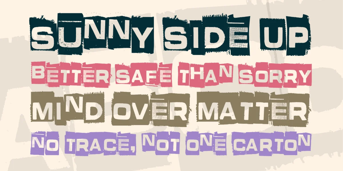 What is this - some kind of joke? Font preview 3