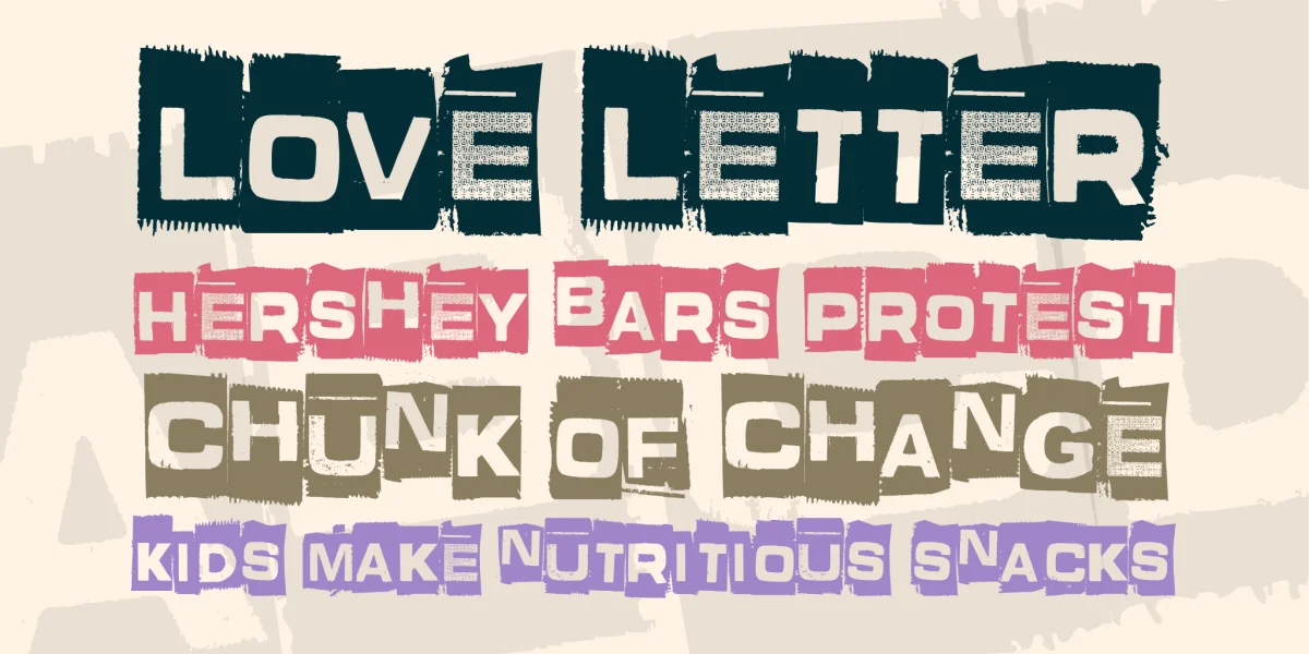 What is this - some kind of joke? Font preview 7