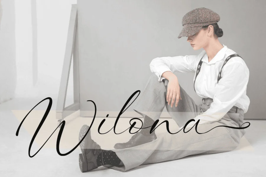 Whispering Signature-Personal use Font preview 6