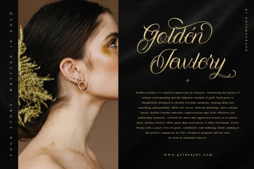 Whispers – Elegant Calligraphy Font preview 3