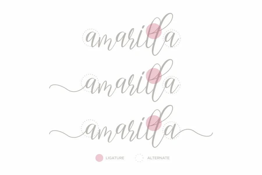 White Chunti Demo Font preview 6