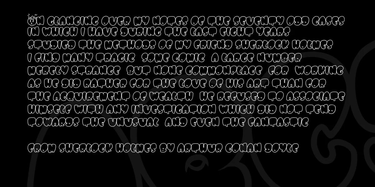 WHOA SAUCE PERSONAL USE Font preview 3