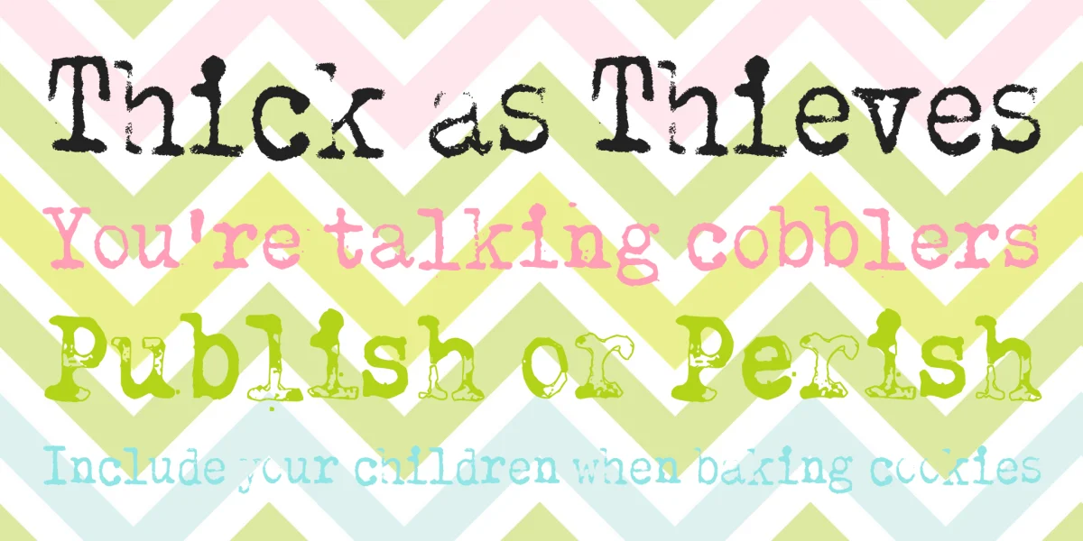 Why do we blink so frequently? Font Family preview 5