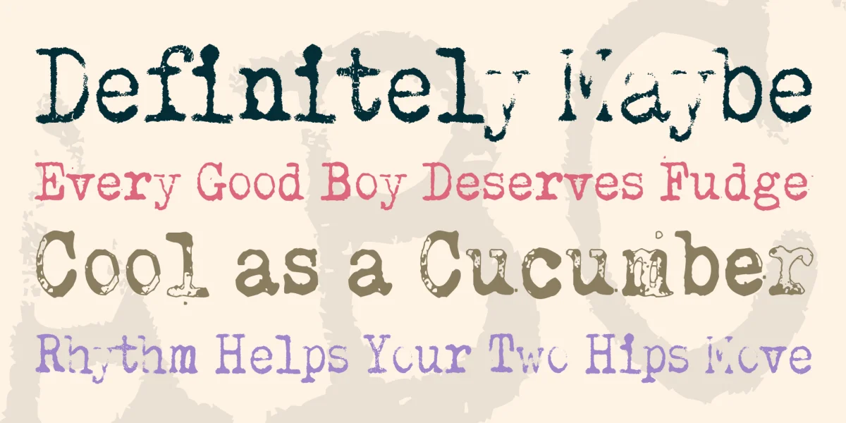 Why do we blink so frequently? Font Family preview 6