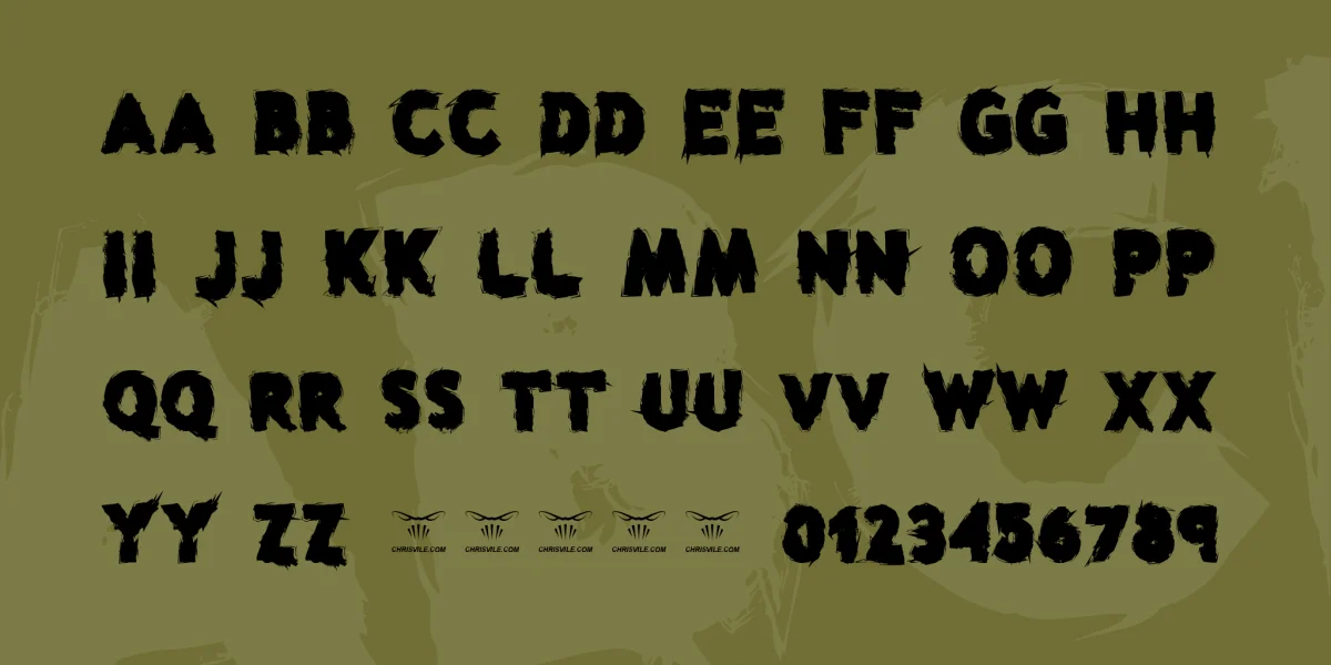 why so serious Font preview 3