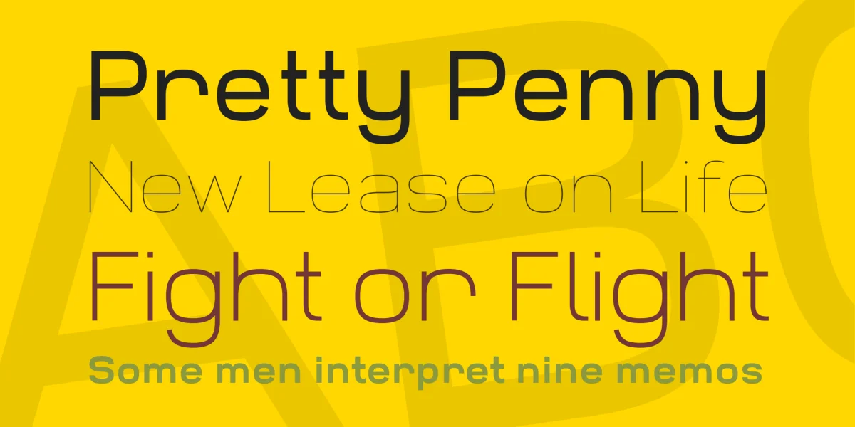 Widolte Demo Font Family preview 2