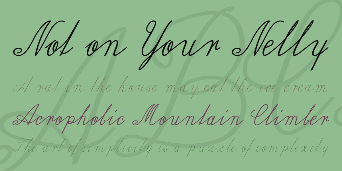 Wiegel Latein Font Family preview 2