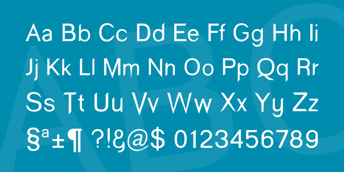 Wind Sans Serif Font preview 4