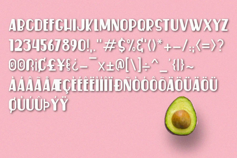 Wingko Demo Font preview 3