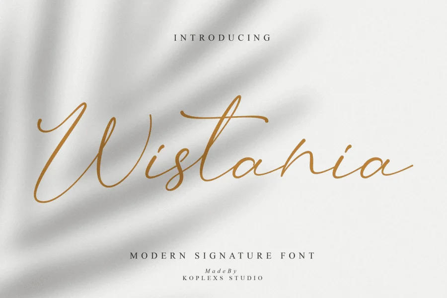 Wistania Font