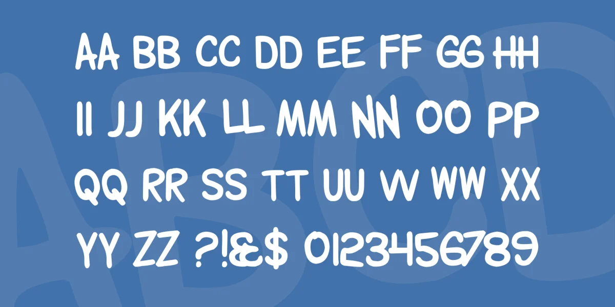 Wolfganger Font preview 3