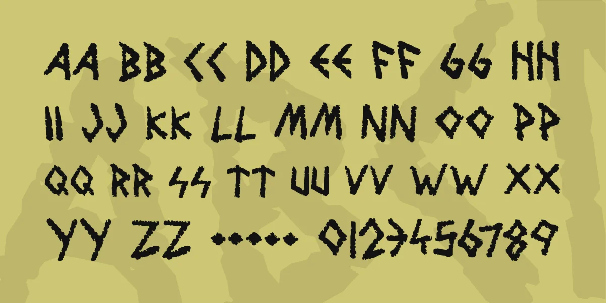 Wolves Font Family preview 3