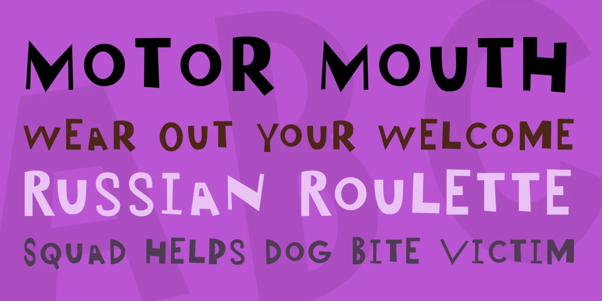 Wonderlism Font preview 2