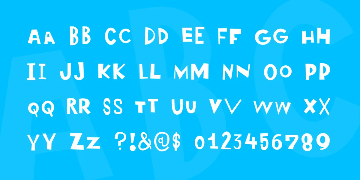Wonderlism Font preview 3