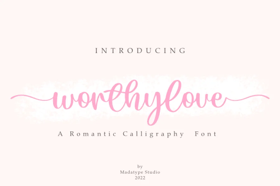Worthylove Font