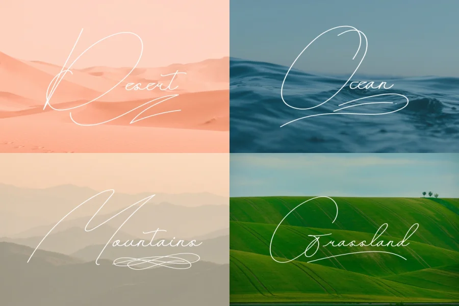 Wulandari Demo Font preview 3