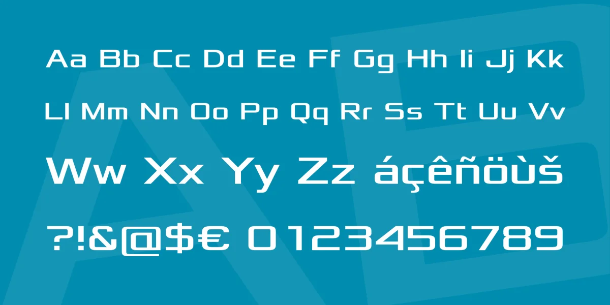 Xolonium Font Family preview 5