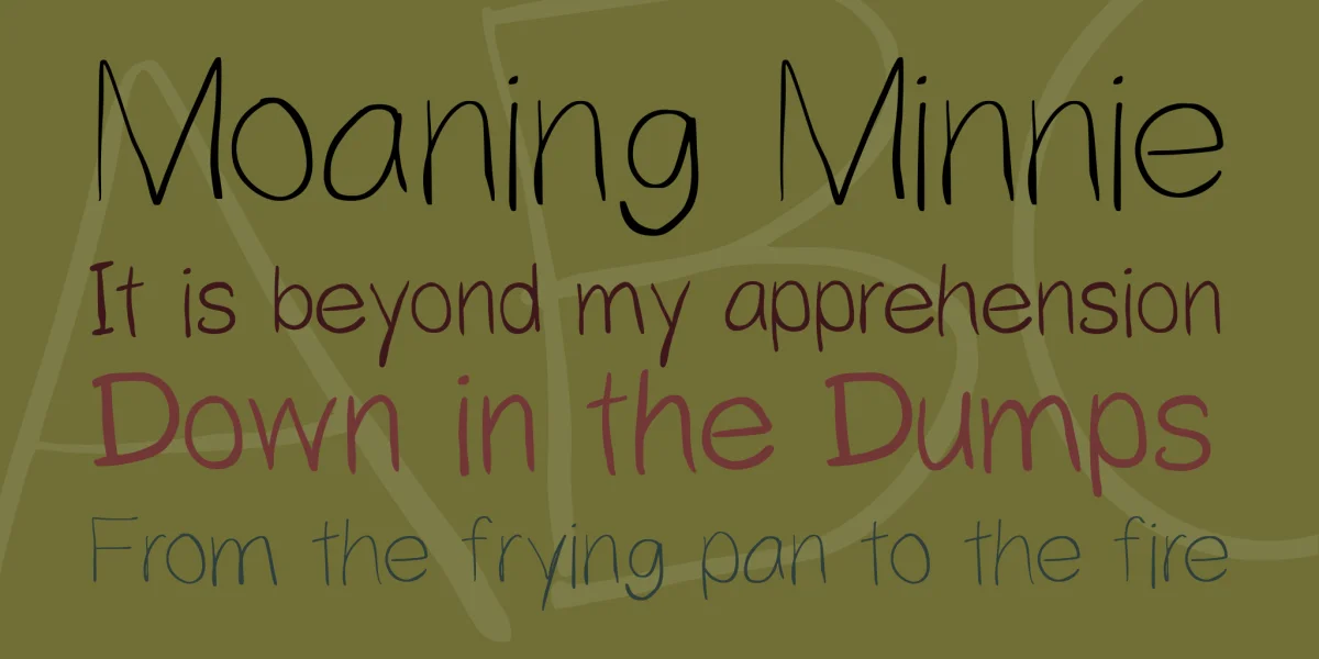 Yahfie Font Family preview 2