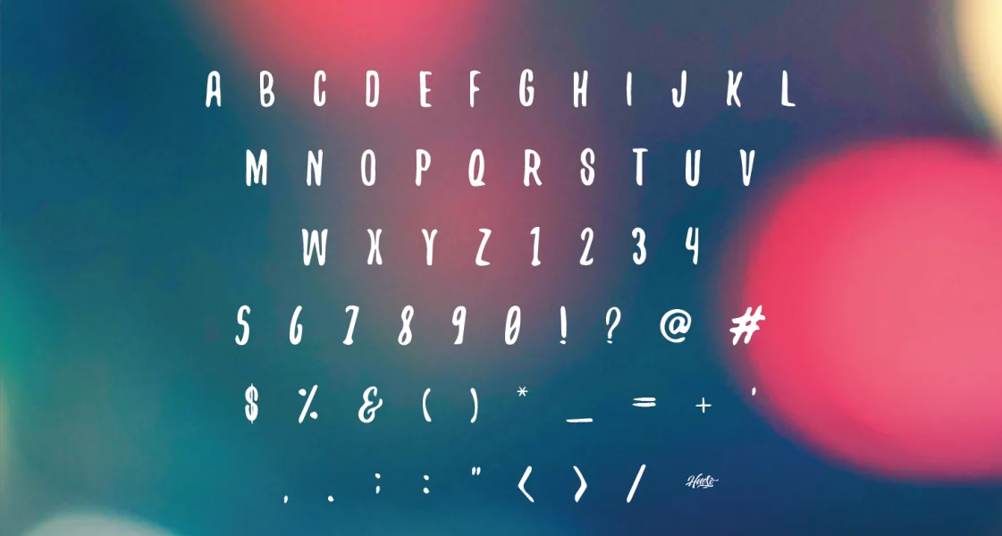 Yeah Papa Font preview 4