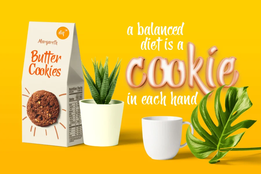 Yellow Ginger Font preview 5
