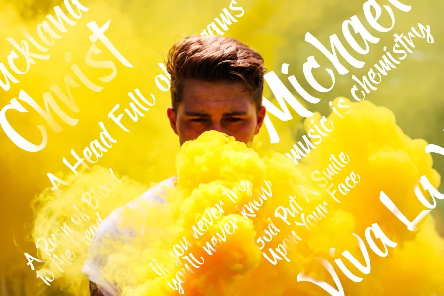Yellow Ginger Font preview 9
