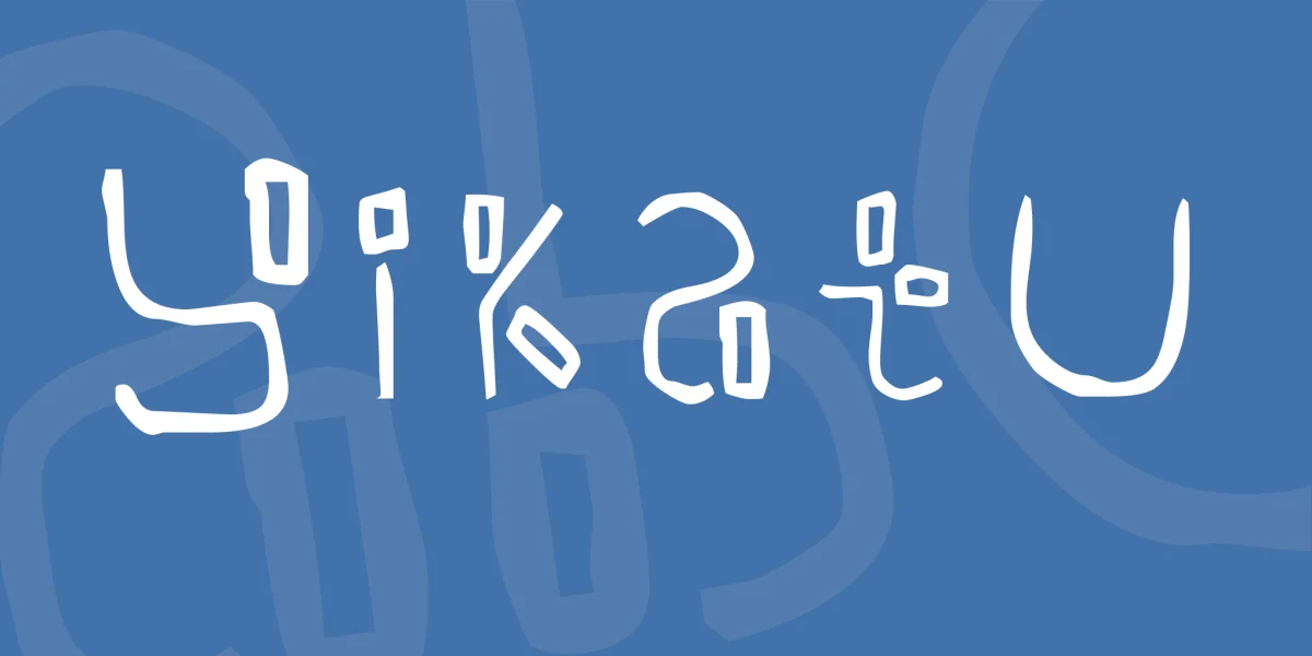 Yikatu Font