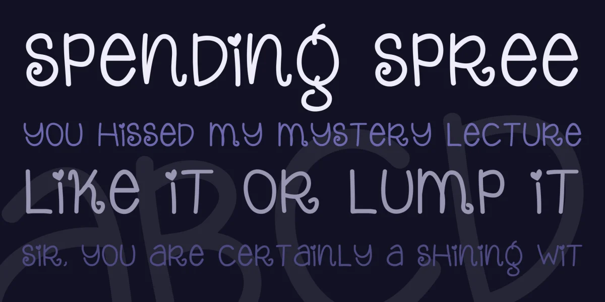 Yop_Pekabor Font preview 2