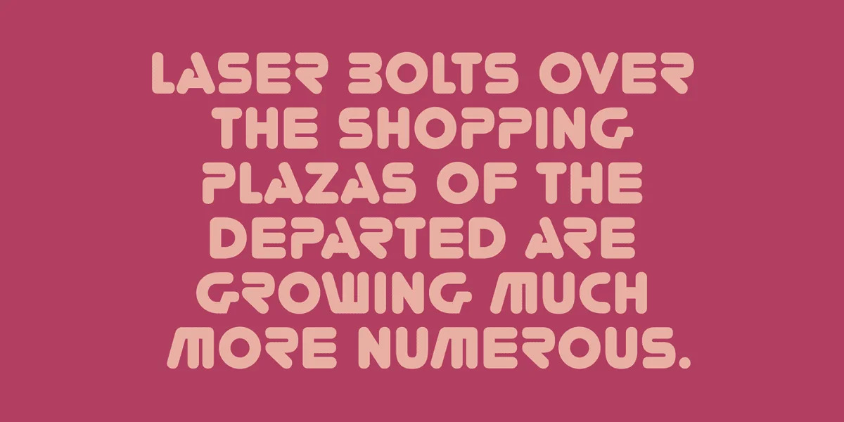 You're Gone Font Family preview 2