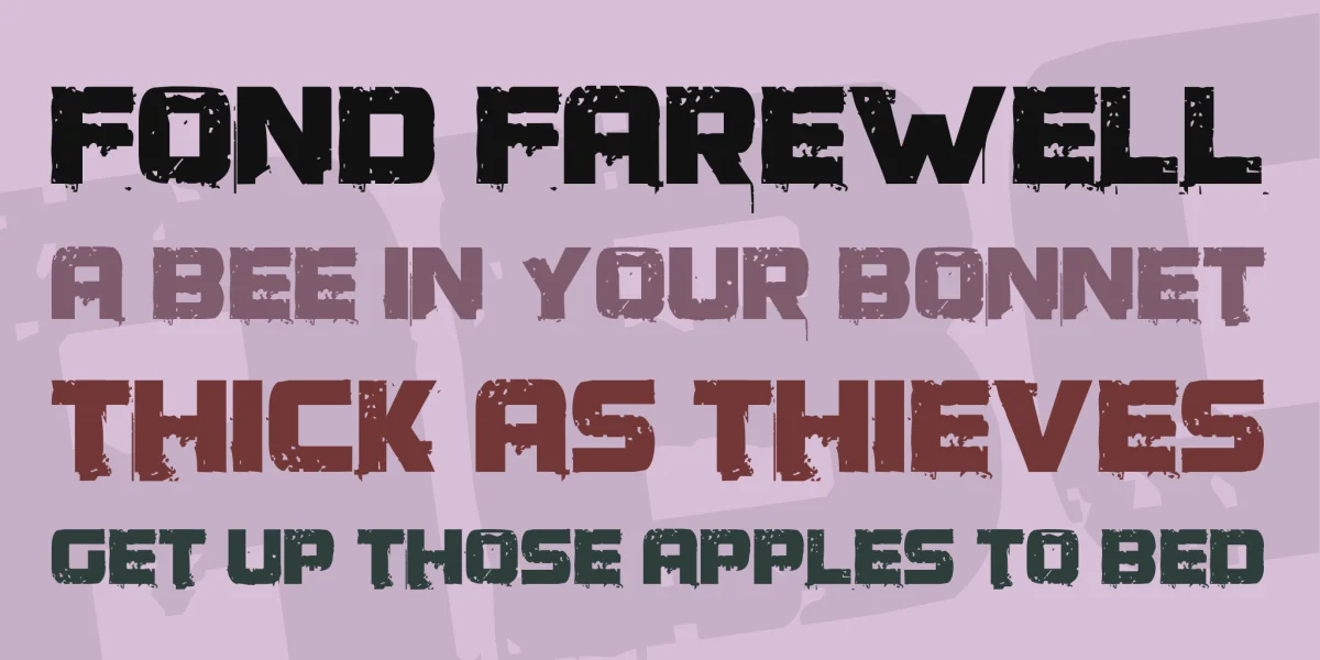 Younger than me Font preview 2
