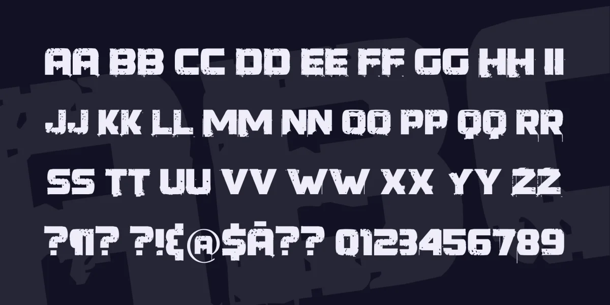 Younger than me Font preview 3