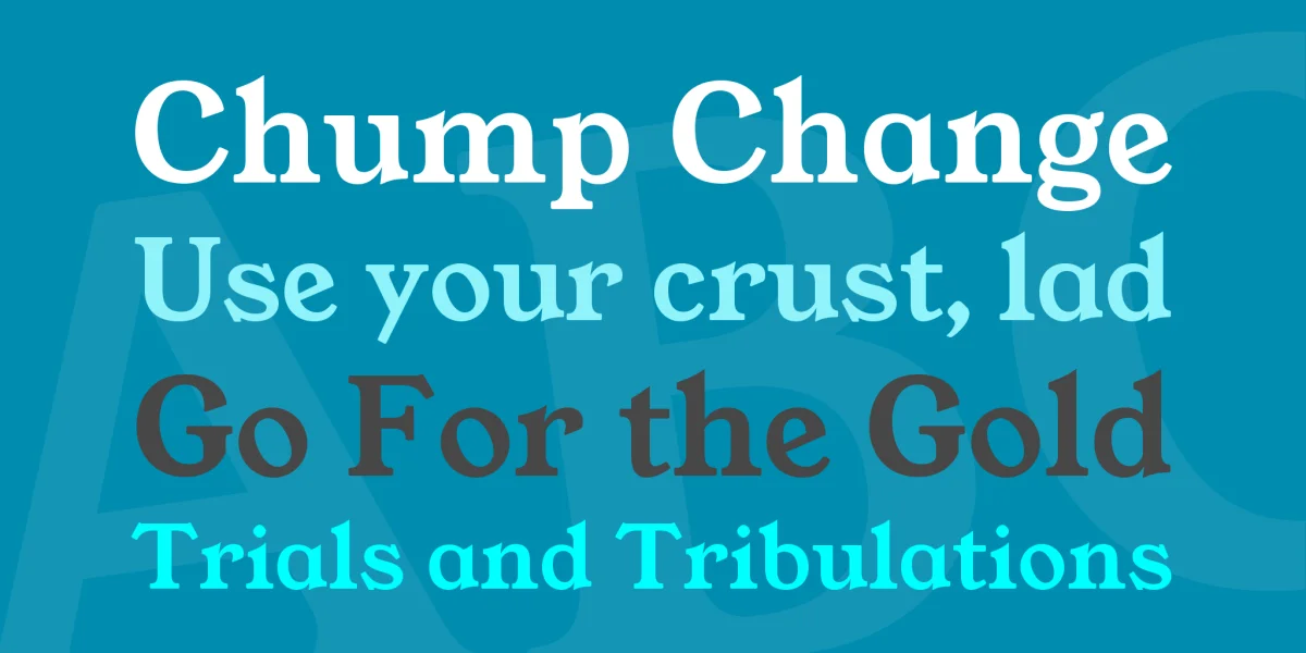 Young Serif Font Family preview 2