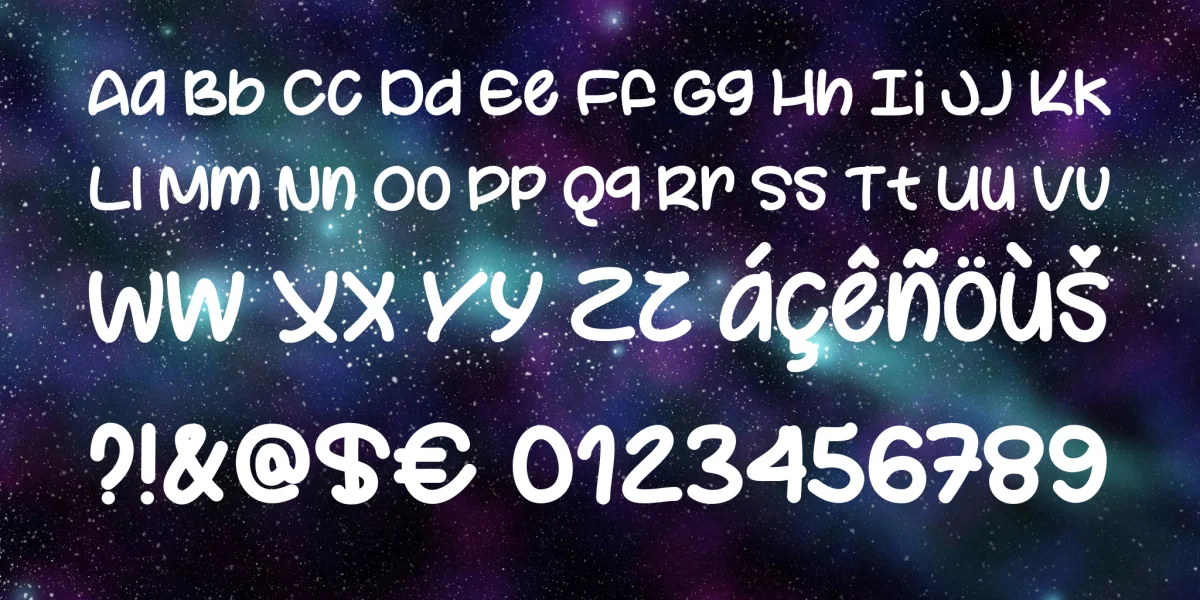 Your Star Font preview 5