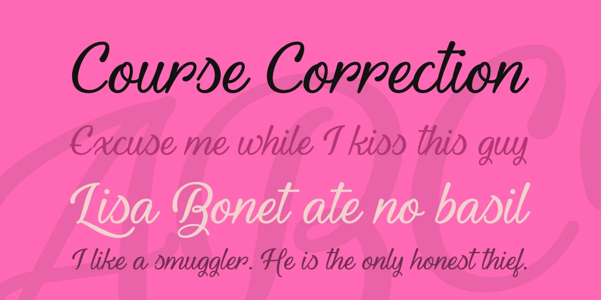 Youth and Beauty Font preview 4