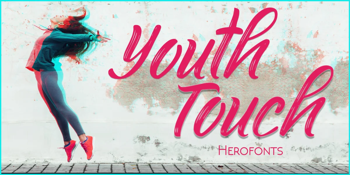 Youth Touch DEMO Font
