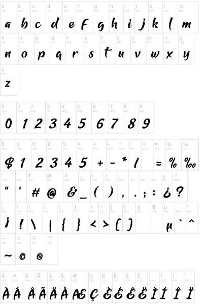 Youthome Font preview 6