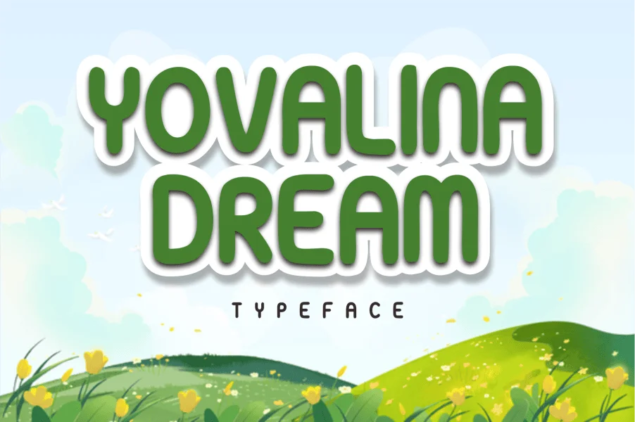 Yovalina Dream Font