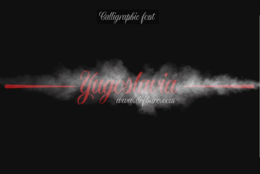 Yugoslavia Font