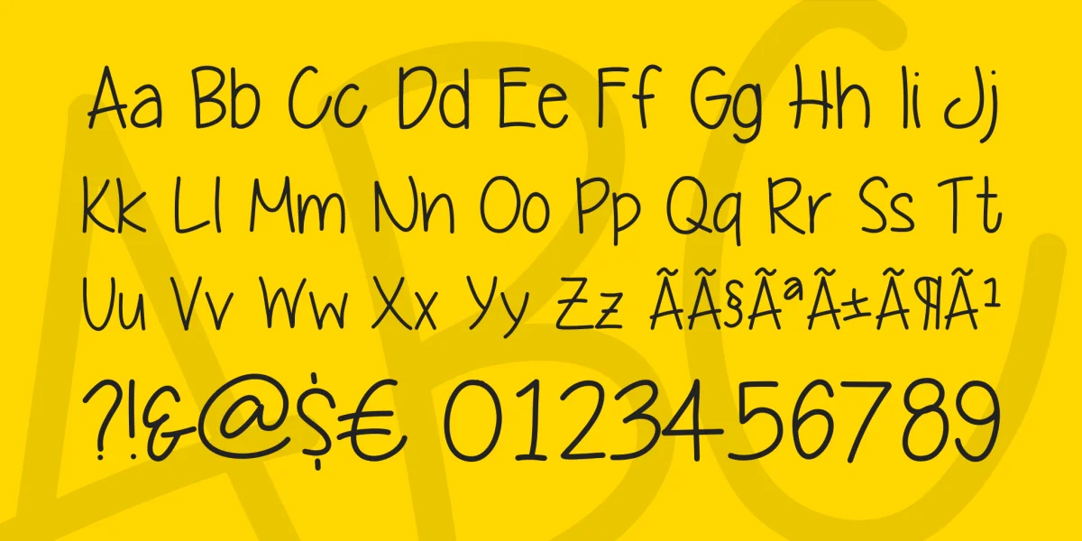 YummyCupcakes Font preview 5