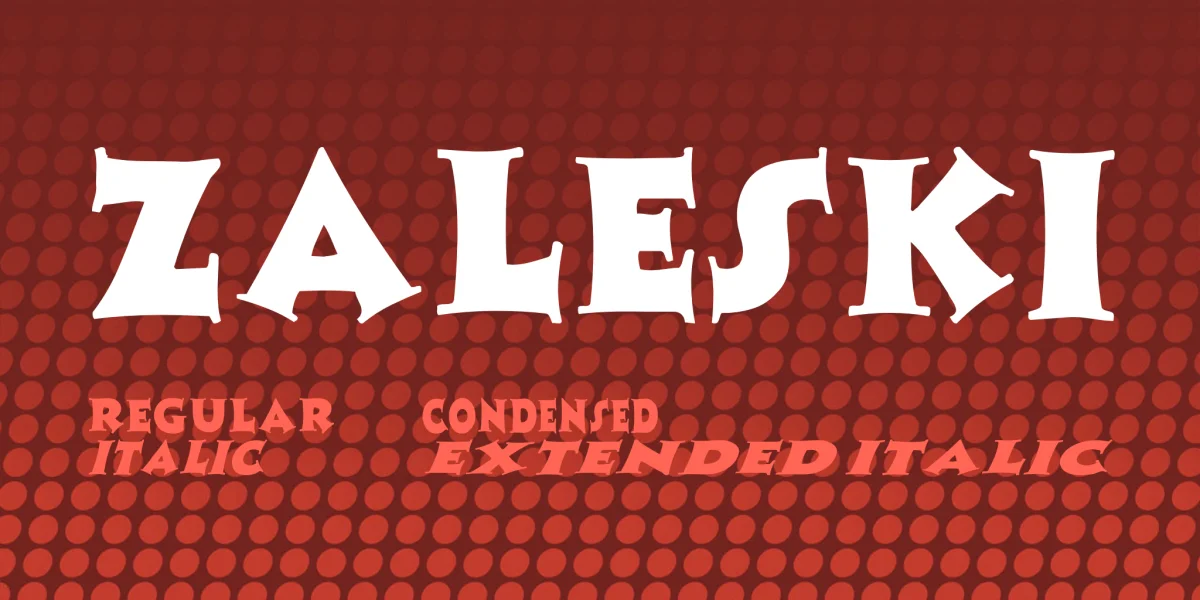Zaleski Font Family