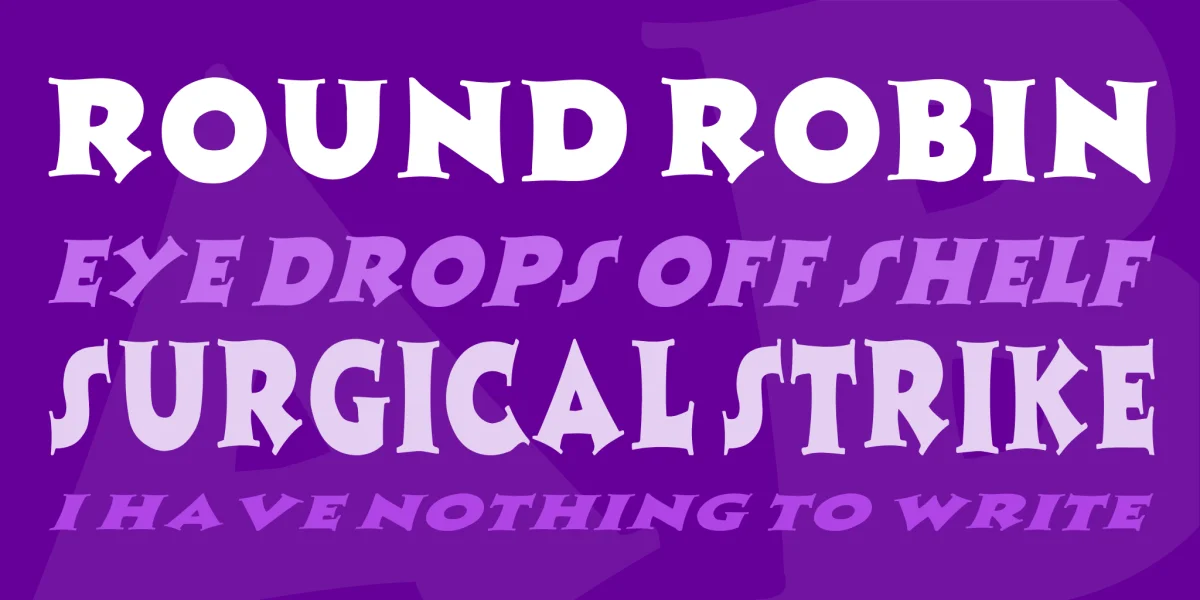 Zaleski Font Family preview 2