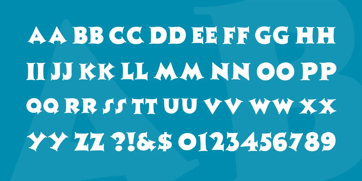 Zaleski Font Family preview 3
