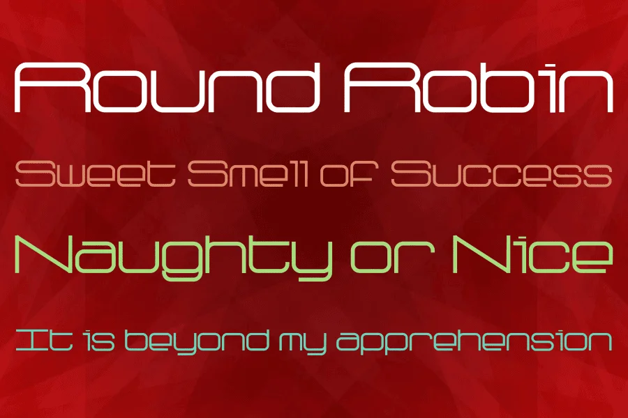 zanjir Font Family preview 4