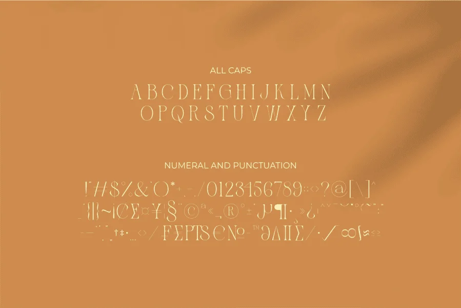 Zaslia Font preview 14