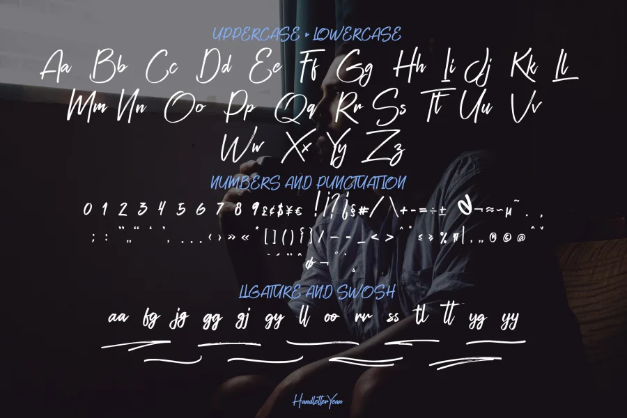 Zayne (free) Font preview 2