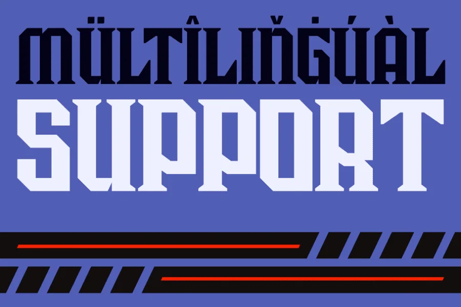 Zelrix Sports - Demo Font preview 8