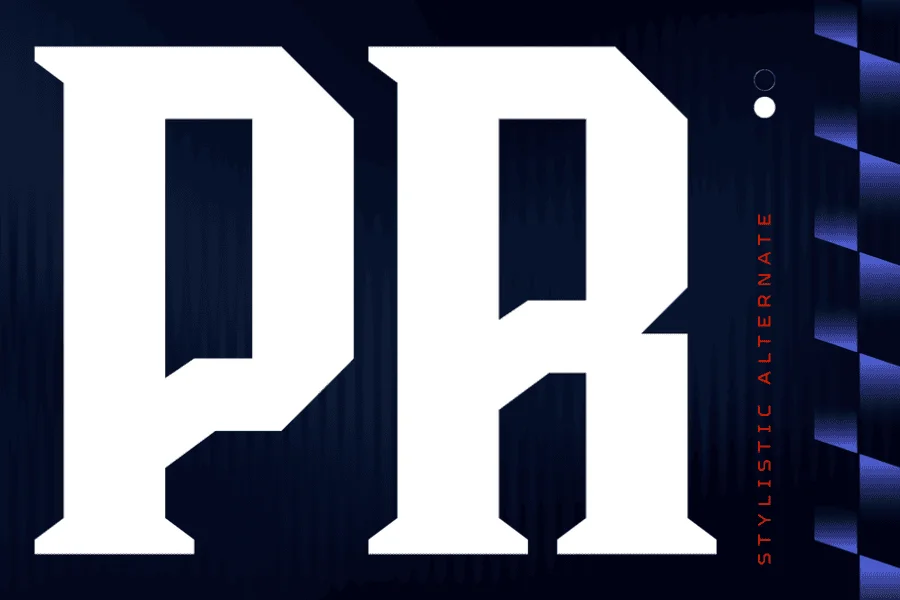 Zelrix Sports - Demo Font preview 9